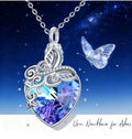 1 Piece Commemorative Pet Butterfly Colourful Necklace Urn