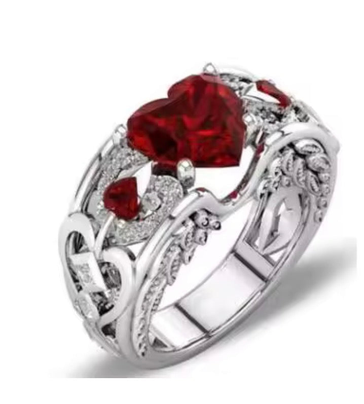 Classic 5 Colour Authentic 925 Sterling Silver Ring