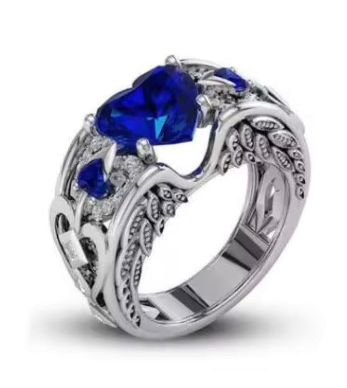 Classic 5 Colour Authentic 925 Sterling Silver Ring