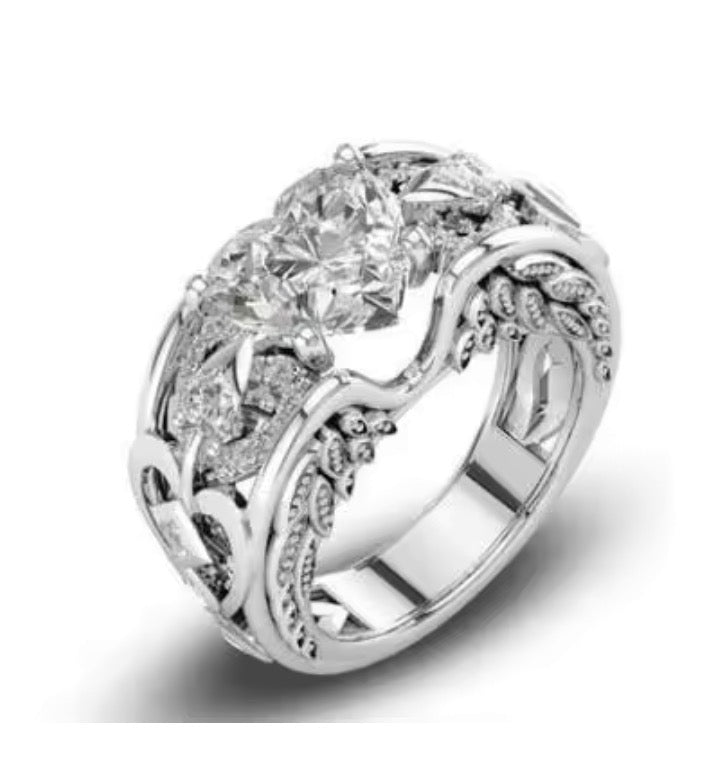 Classic 5 Colour Authentic 925 Sterling Silver Ring