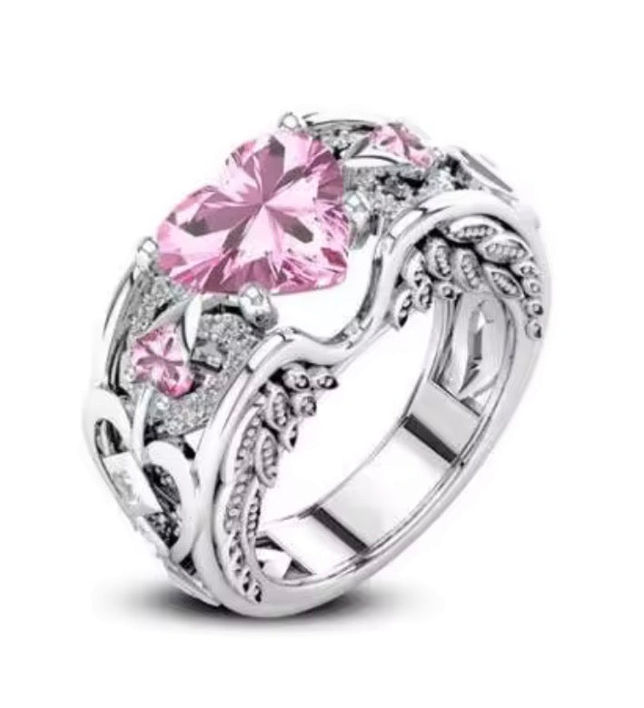 Classic 5 Colour Authentic 925 Sterling Silver Ring