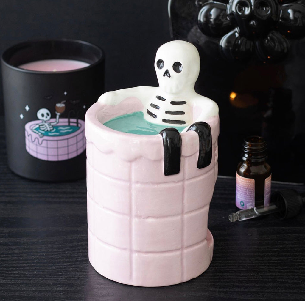 DEAD COOL SKELETON OIL BURNER