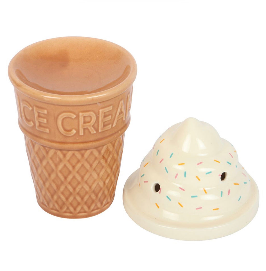ICE CREAM CONE OIL BURNER