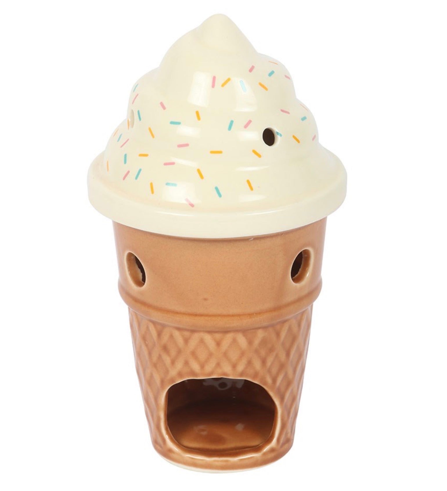 ICE CREAM CONE OIL BURNER