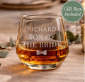 Personalised Wedding Whisky Glass
