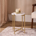 Marble Round Side Table