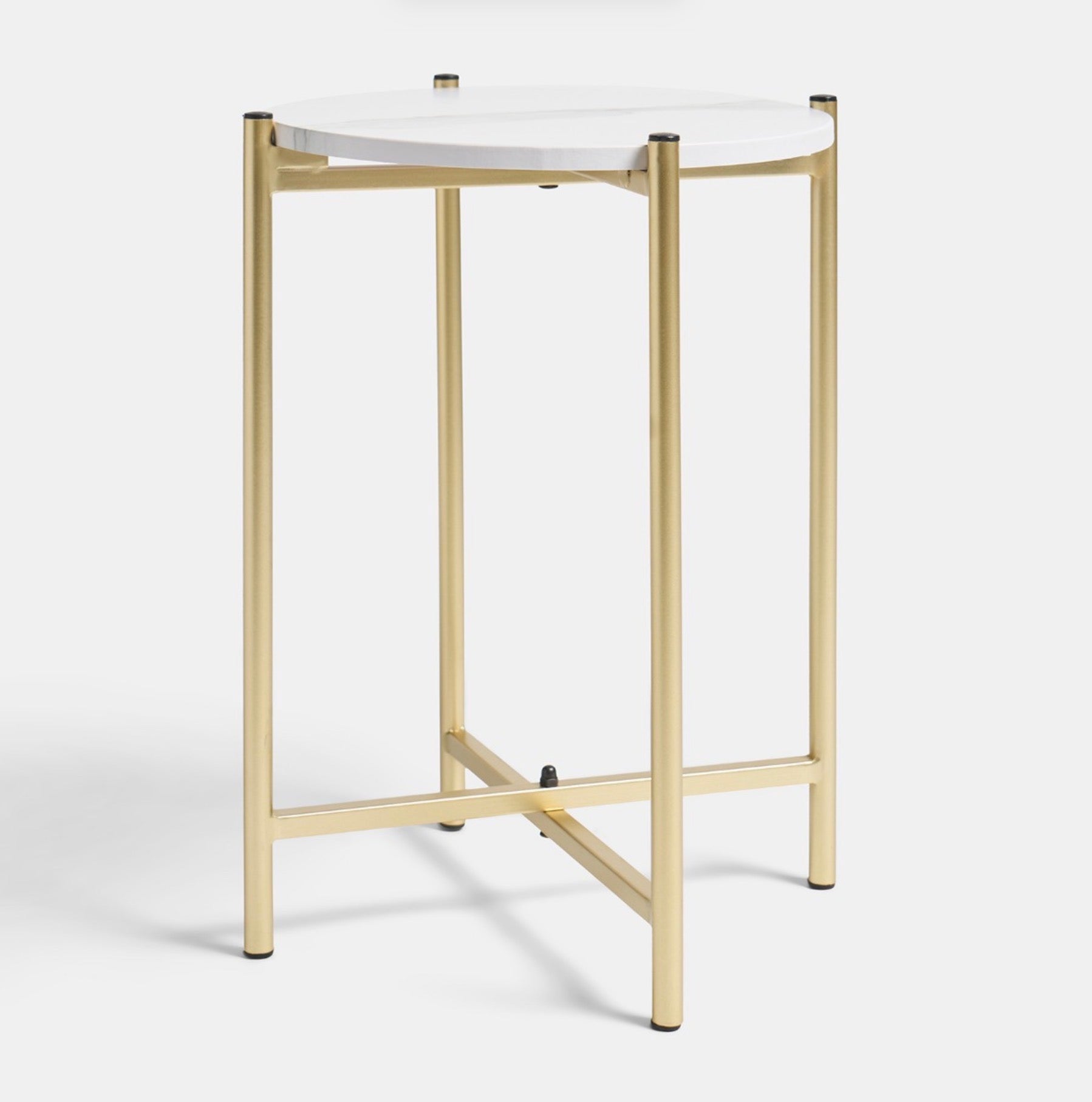 Marble Round Side Table