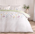 Floral Border Duvet Set