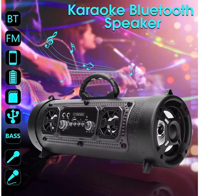 Smart Bluetooth Speaker Powerful Waterproof Wireless Karaoke Speaker