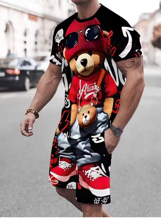 Summer New Men's Set Features Street Casual