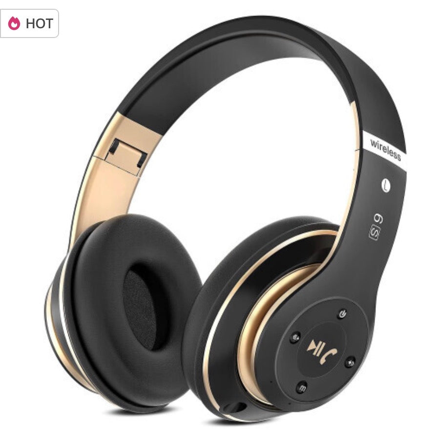 Wireless Headset Foldable Bluetooth Headphones