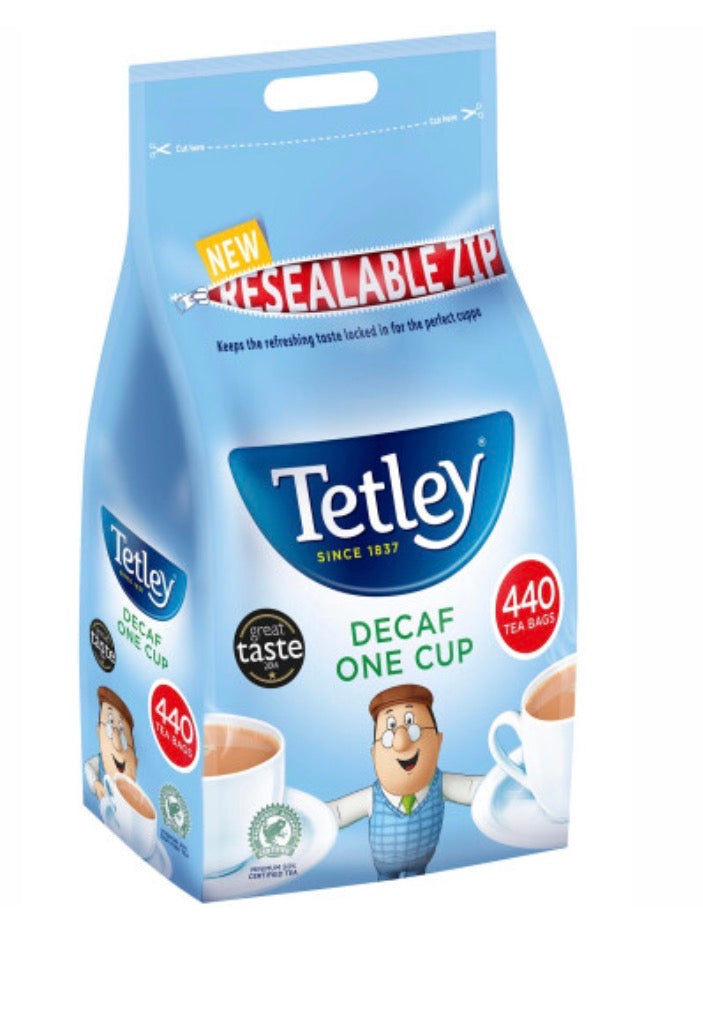 Tetley Decaf One Cup Tea Bags