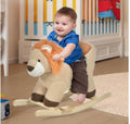 Kids Rocking Lion Plush Ride On