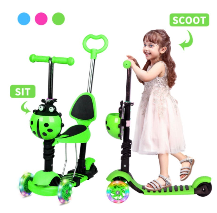 3 Wheel Kick Scooter for Age 3-8 Kids Toddler