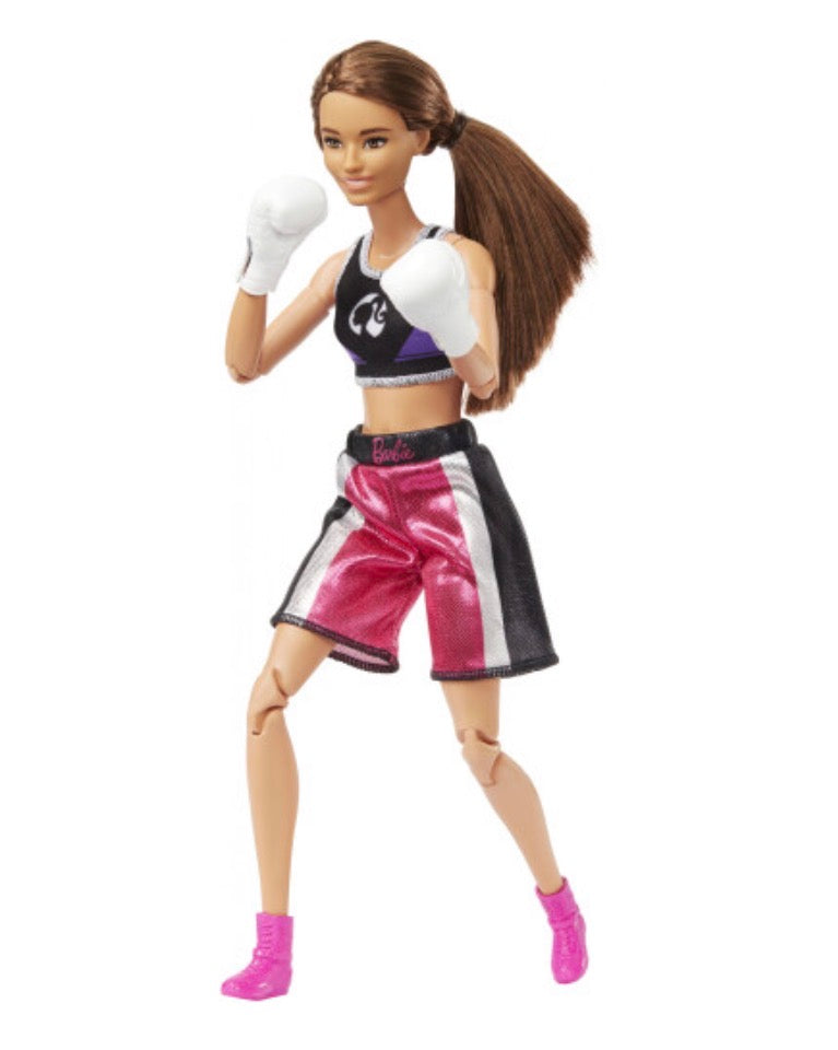 Barbie Made to Move Brunette Boxer