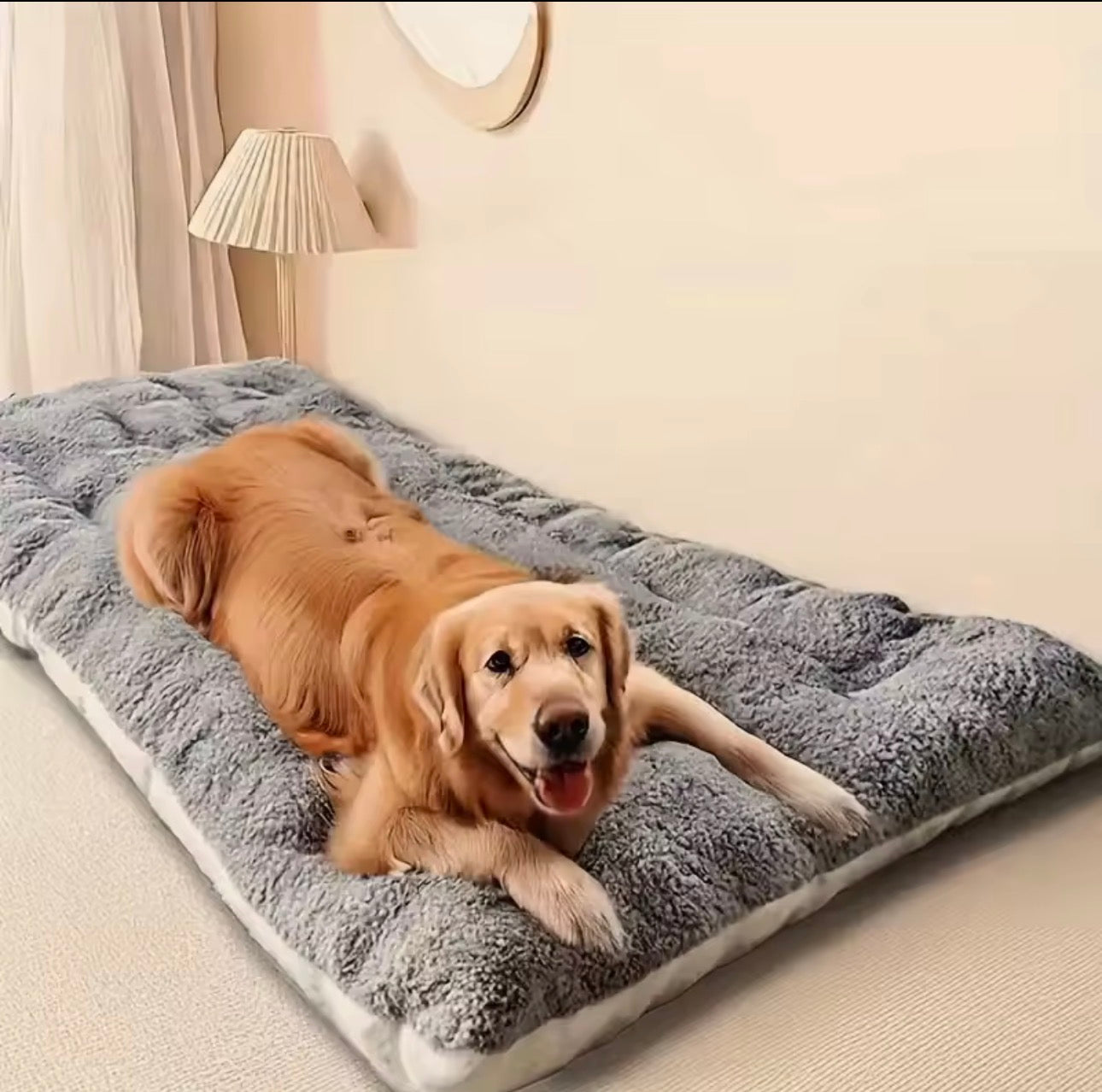 Luxury Plush Pet Bed – ultimate Comfort for Dogs & Cats.