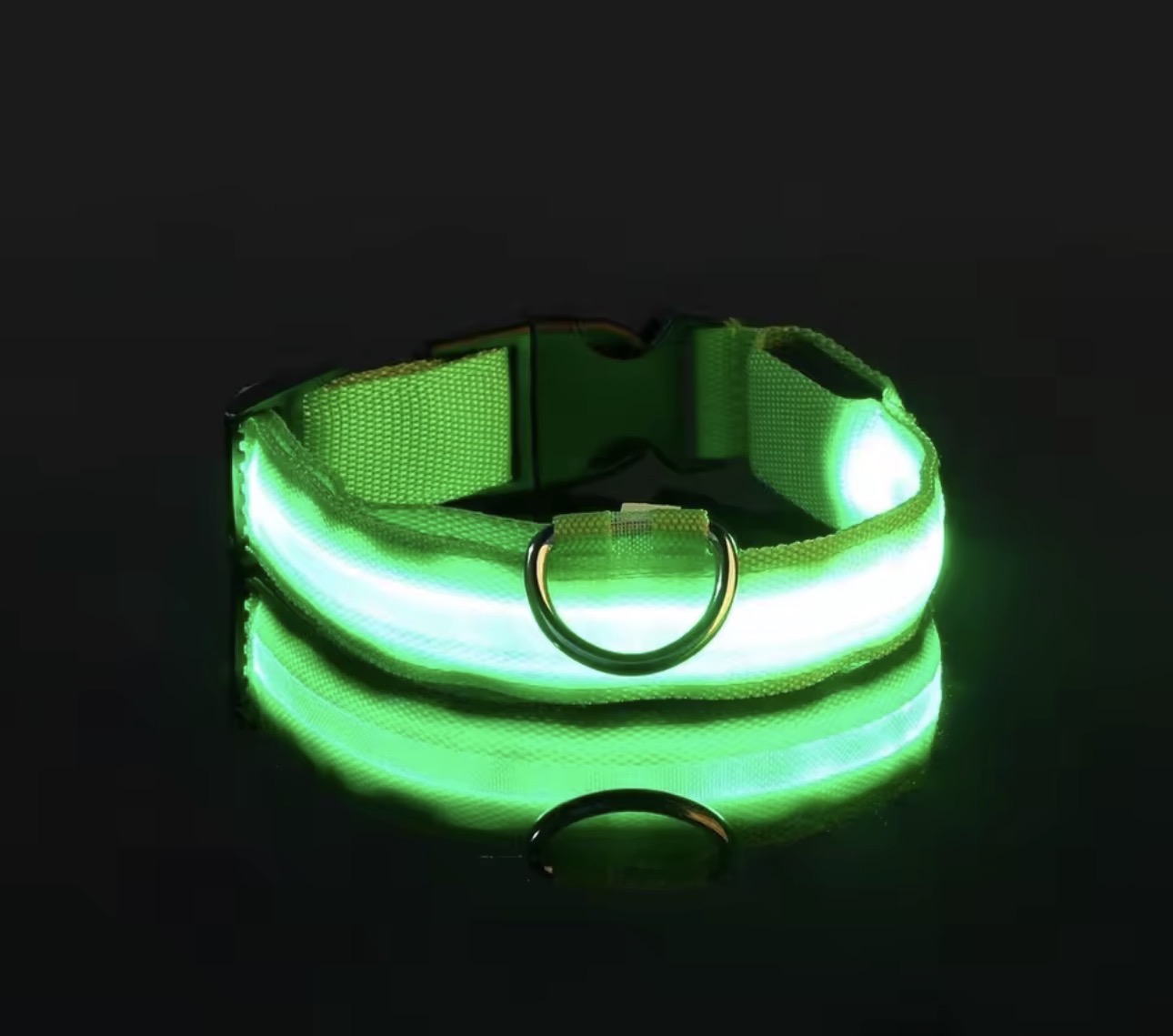 Dog Collar Nylon LED