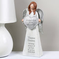 Personalised Forever In Our Hearts Memorial Angel Ornament