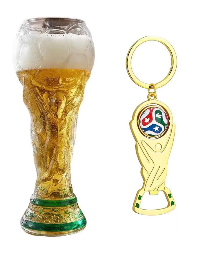 Trophy Beer Glass for World Cup 2026