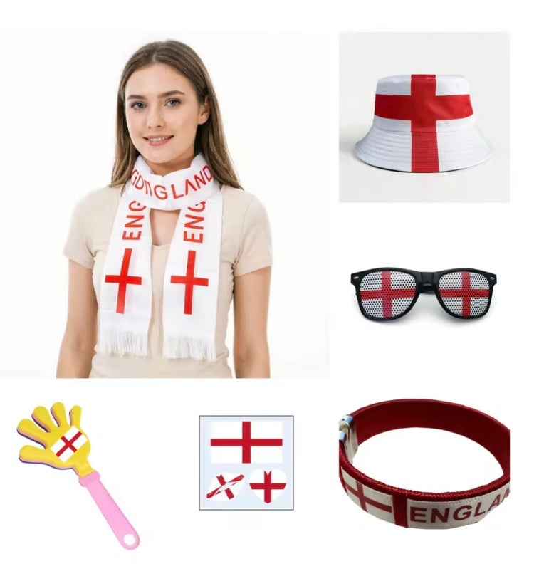 World Cup Fan Series 6-piece Combination Peripheral Cheering Supplies