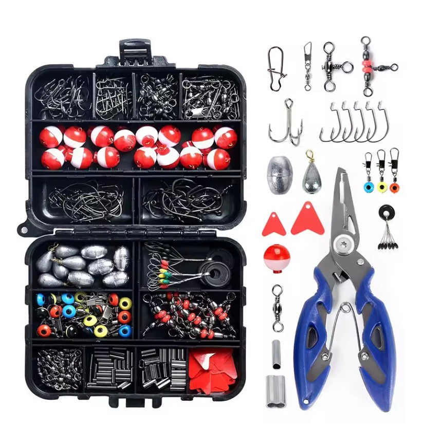 263pcs Outdoor Fishing Accessories Set