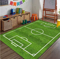 Sports Theme Soccer Field Carpet