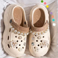Summer Fashion Pearl Chain DIY Clogs
