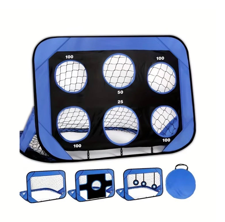 Modes Pop Up Soccer Goal Net 4 in 1 Foldable Football Goal