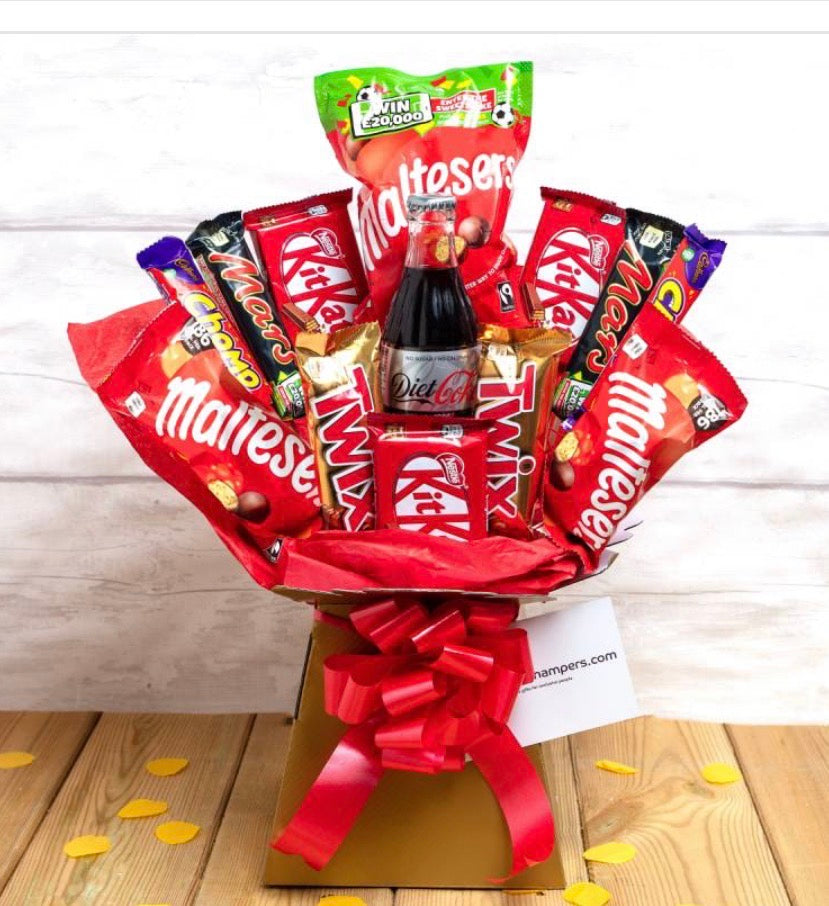 THE COKE AND CHOCOLATE BOUQUET