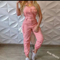 Ladies Cargo Jumpsuit