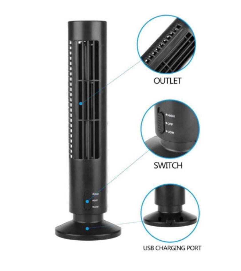 Bladeless Fan Tower Electric Fan Vertical Electric Fan