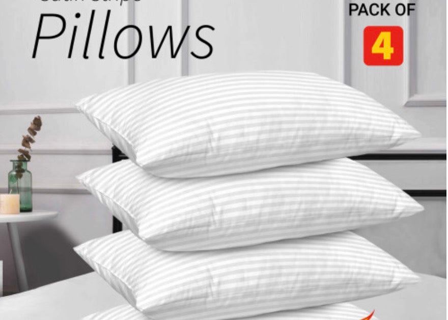 4-Pack Hotel-Quality Luxury Pillows