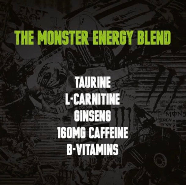 Monster Energy Drink, 9 x 500ml