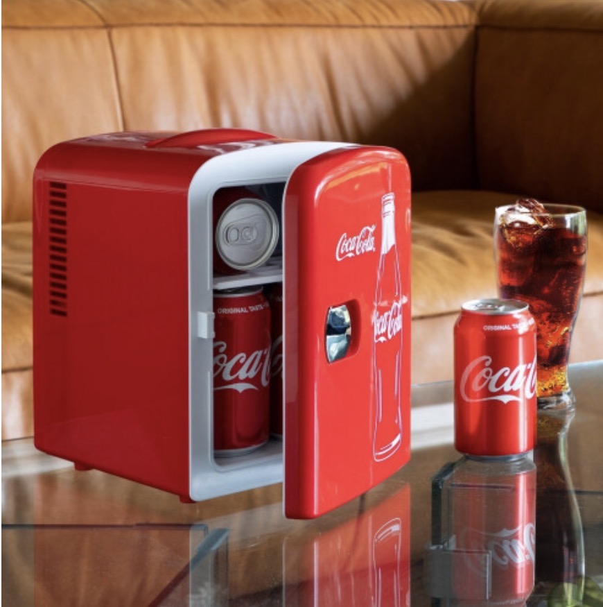 Coke Mini Fridge For Bedrooms 4L