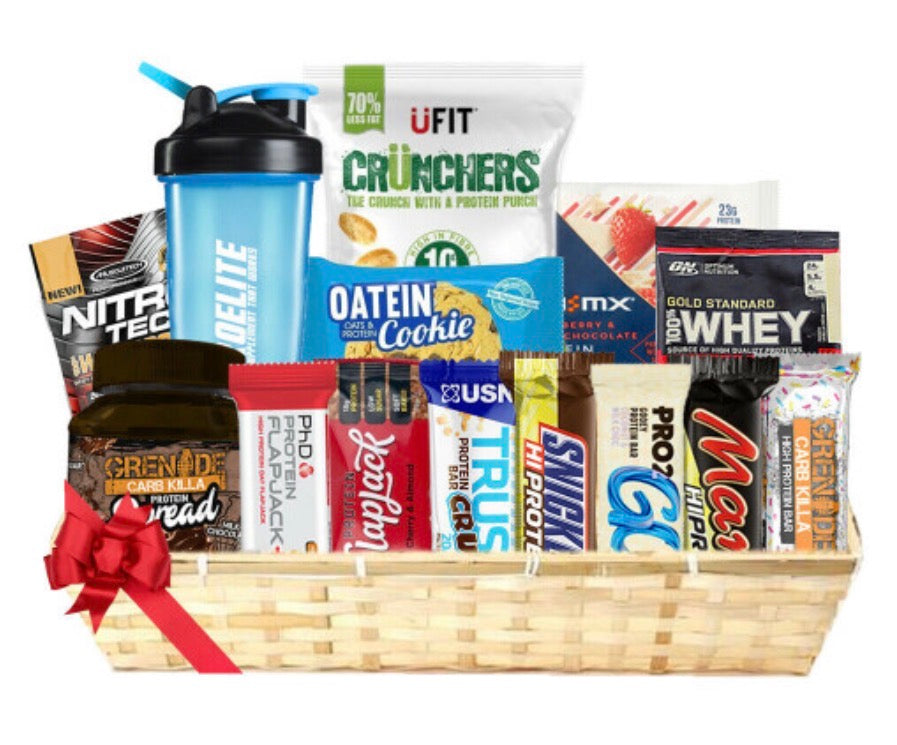 Large Gift Basket High Protein Hamper
