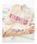 Winter Women's Hoodie Kindness Is Free