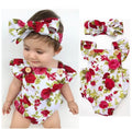 Toddler Girls Ruffle Sleeveless Romper
