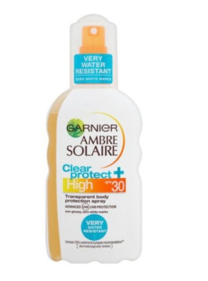 Garnier Ambre Solaire Clear Protect Protection Spray High SPF30