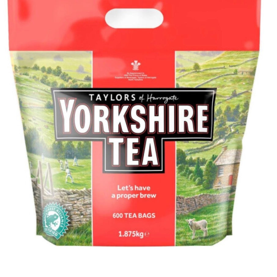 Yorkshire Tea Bags 1.875 Kg (600 tea bags)