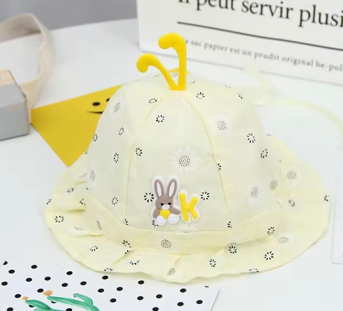 Boys Girls Summer Cartoon Panama Sun Hat