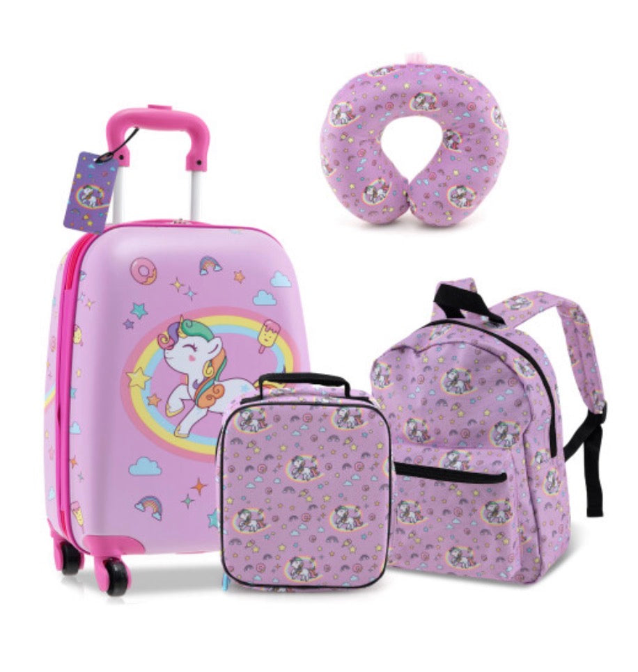 5 PCS Kids Luggage Set Carry-on