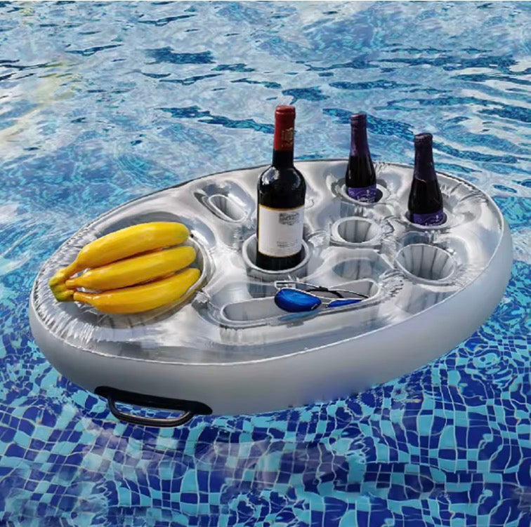 Summer Party Bucket Cup Holder inflatable Pool Float