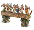 Seven Dwarf Trees Decorate The Garden