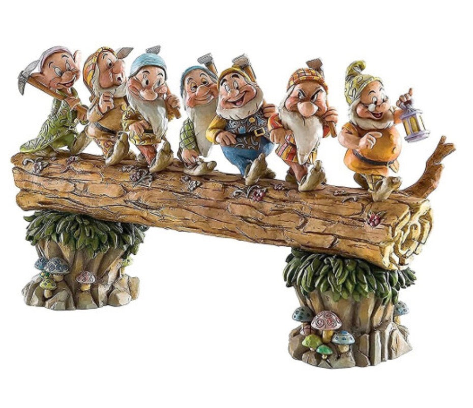 Seven Dwarf Trees Decorate The Garden