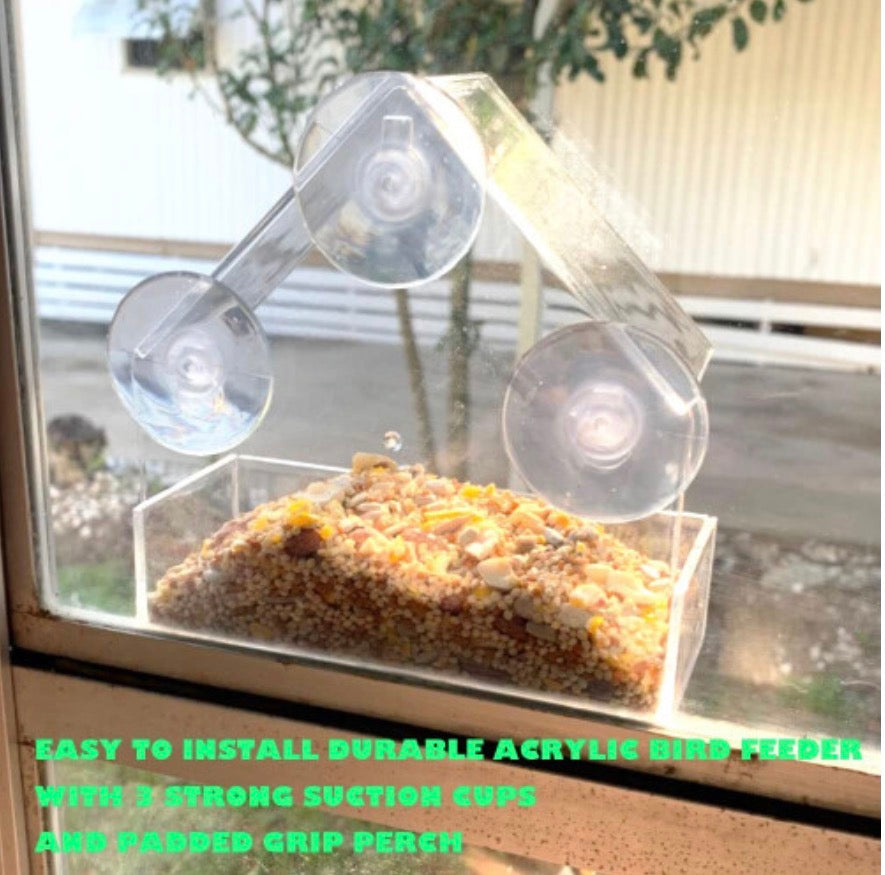 Bird Feeder Birds House for Outdoor, Window