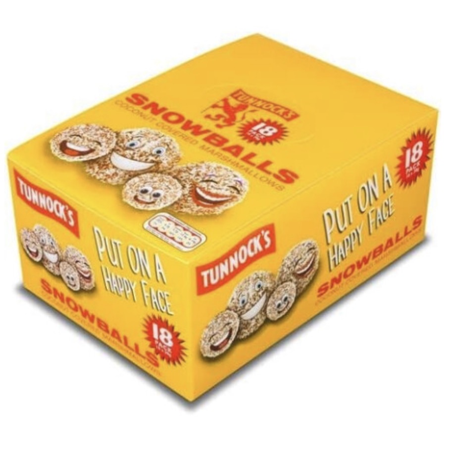 Snowballs 18 Pack 30g Each