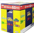 Walkers 60 Pack Snack Mix Party Box Quavers Wotsits Mega Monster Munch
