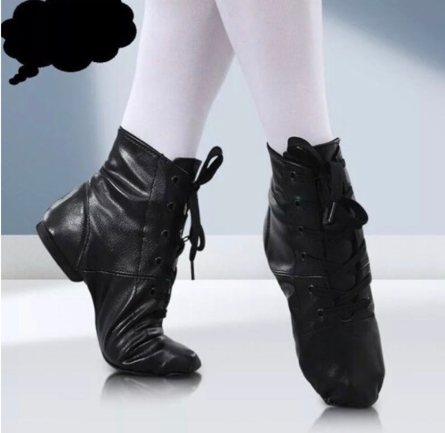 Women Men High Top Modern Latin Jazz Practice Dance Shoes