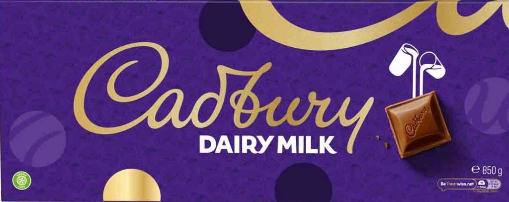 DAIRY MILK XL CHOCOLATE BAR 850G