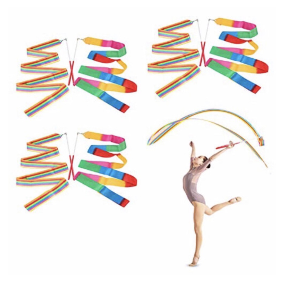 6pcs/set Sturdy And Durable Dance Ribbon